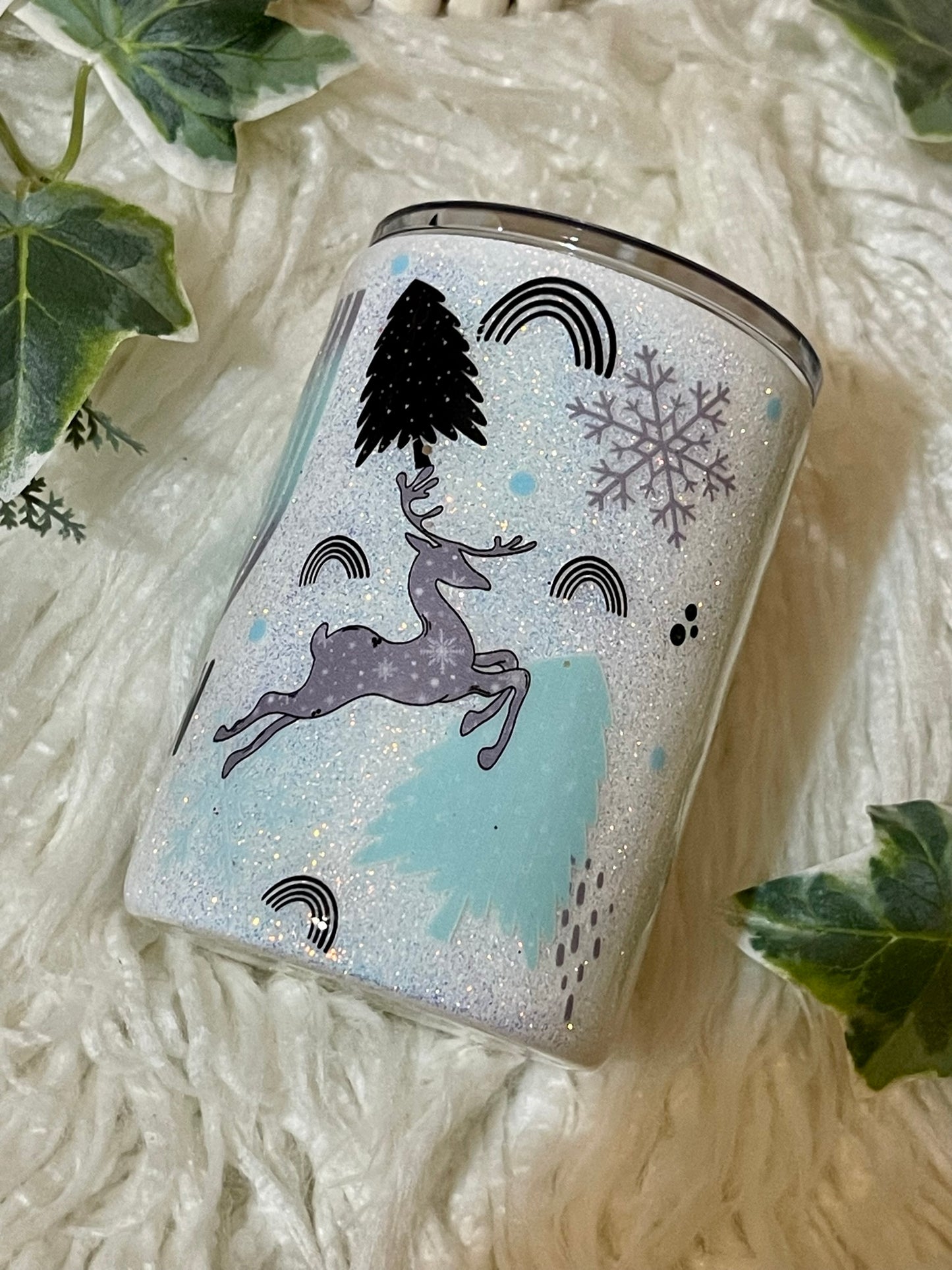 Let it snow 12 oz shorty dual top